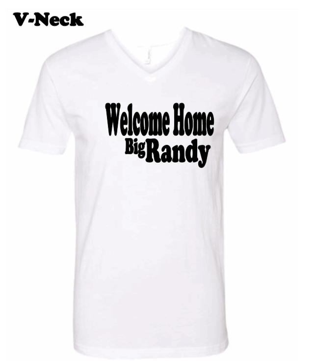 V-Neck Black Bold Font