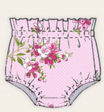 Pink Floral Bloomies